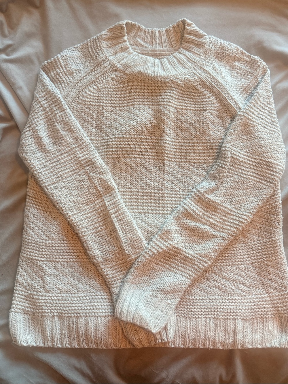 Prana Outdoor Classic Cream Knit Sweater - Women